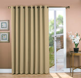 Grand Pointe Natural Room Darkening Grommet Panel - Natural